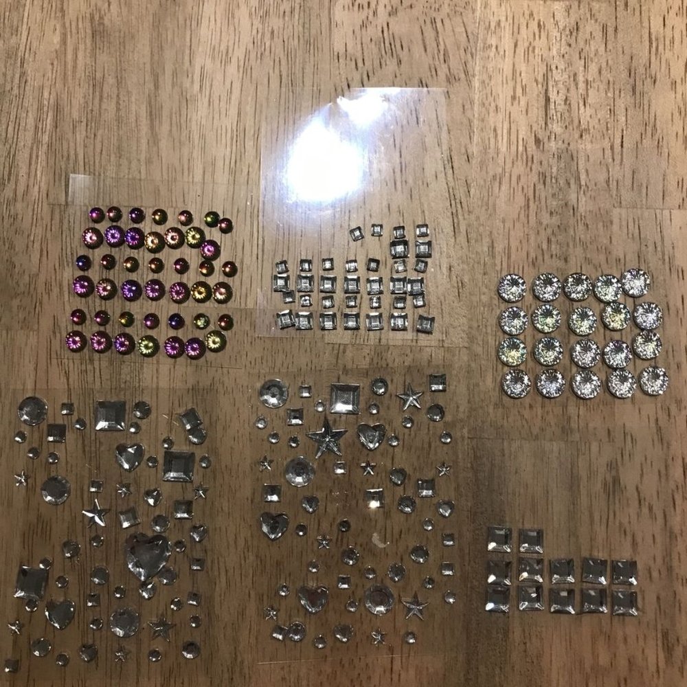 Rhinestone Scrapbook Stickers